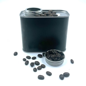 Fabricant de boîtes en fer blanc personnalisées, boîte en fer blanc vide pour café en grains ou thé, boîte cadeau en métal, emballage de boîte à café 250g - Product Image 4