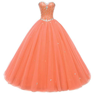 Robe de soirée formelle sans bretelles pour fille, style princesse, Damen Kleid - Product Image 2