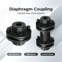 Accouplement élastique en acier SFS, grand couple, compensation de décalage, résistance à la corrosion à haute température, personnalisable OEM, Hebei