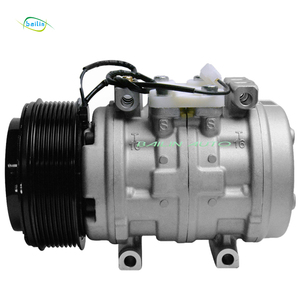 Compresor de Aire Acondicionado para Automóvil, Precio de Fábrica, 10P15C 12V para TRACTOR <span class=keywords><strong>JOHN</strong></span> <span class=keywords><strong>DEERE</strong></span> 7500/6415 <span class=keywords><strong>RC</strong></span>.600.140/BC447280-2150 - Product Image 1