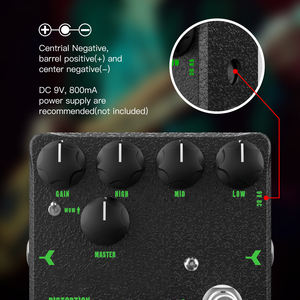 JOYO <span class=keywords><strong>Dr</strong></span>. J系列D58高增益失真吉他踏板3频段EQ全音金属失真效果踏板类似于电子管放大器 - Product Image 5