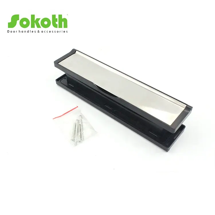 Letter Plate Letter Box Polished Stainless Steel Doorボックスupvc MIDシルバーHandle