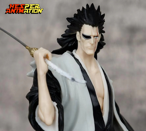Figurine d'action HESPER 18cm Anime <span class=keywords><strong>Bleach</strong></span> <span class=keywords><strong>Zaraki</strong></span> Kenpachi en PVC, modèle de collection, jouet cadeau - Product Image 3