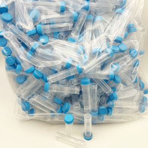 หลอดเก็บตัวอย่างแบบแช่แข็ง XZ Lab Supplies Cryovial Tube ขนาด 2 มล. สีฟ้า ฝาเกลียว ตั้งได้เอง สำหรับงานวิจัยในห้องปฏิบัติการ - Product Image 6