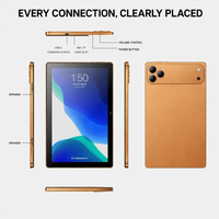 Tablet PC Android 15 MTK8768 2.0GHz Octa Core 3GB+5GB RAM 32GB 4G Call Dual WiFi untuk Grosir Tablet Dual Sim