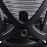 Chaise de bureau ergonomique à dossier haut pour cadre dirigeant avec support de hauteur réglable