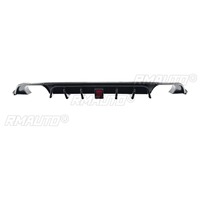 Pour Volkswagen Golf 7.5 Version Normale GTI 2017-2019, Kit Carrosserie Diffuseur de Pare-chocs Arrière, Protection de Pare-chocs
