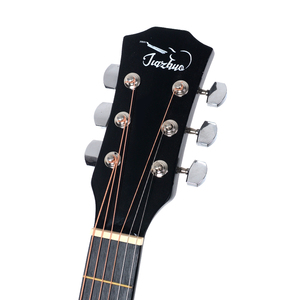 Großhandel chinesische Fabrik Gitarre Akustik 38 Zoll Basswood Bunte Akustik gitarren
