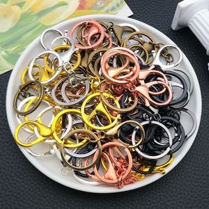 <span class=keywords><strong>Prix</strong></span> de gros, mousqueton en métal plaqué or, fermoir à homard, boucles de porte-clés, clip de porte-clés, crochet pour la fabrication de sacs, accessoire de porte-clés - Product Image 3