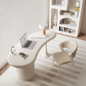 Aomisi Casa gỗ Hiện Đại Văn phòng bàn L hình dạng với ngăn kéo văn phòng nội thất quản lý Bàn máy tính bàn cho livling phòng - Product Image 3