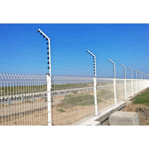 Système de clôture électrique pour terres agricoles et maison avec <span class=keywords><strong>filet</strong></span> métallique portable pour bétail, chevaux et chiens - Product Image 6