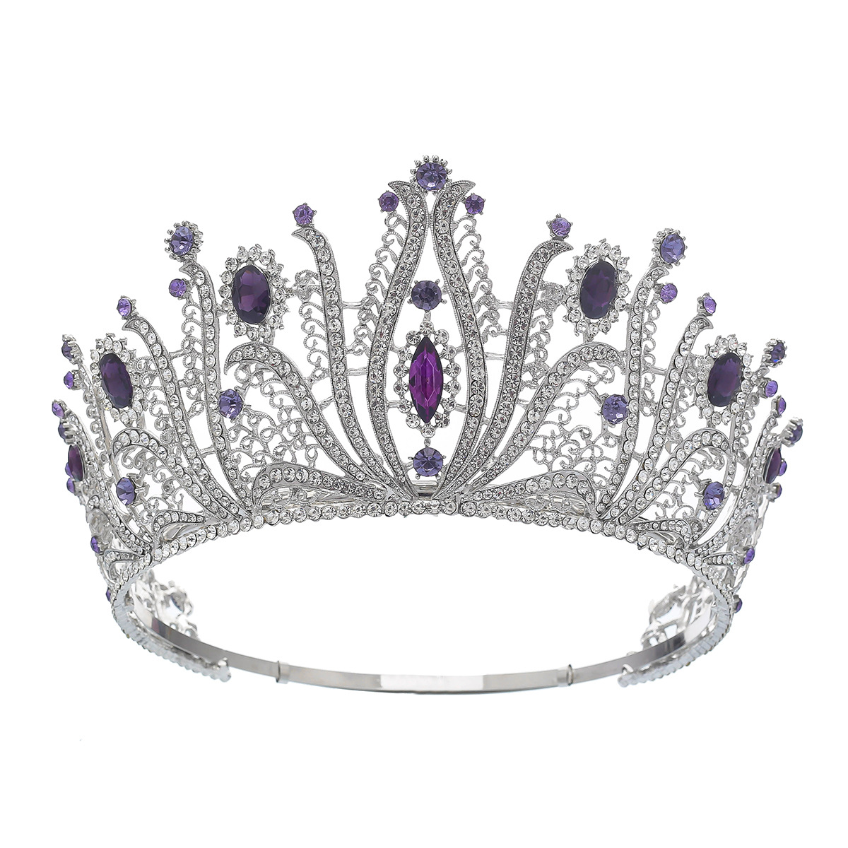 Argent + violet