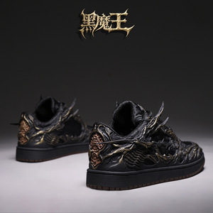 <span class=keywords><strong>Scarpe</strong></span> da Uomo Wukong Dark Demon di Tendenza 2026, Nuove Sneakers in Stile Cinese, <span class=keywords><strong>Scarpe</strong></span> da Passeggio Comode Antiscivolo con Lacci - Product Image 3