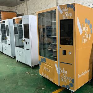 Pantalla grande 24 horas Autoservicio de <span class=keywords><strong>alimentos</strong></span> y bebidas Manipulador de eje XY que opera una máquina expendedora automática inteligente - Product Image 4
