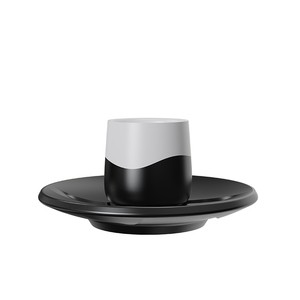 Ensemble élégant de tasse et soucoupe, ensembles de tasses et soucoupes à café durables, tasse à café en céramique de qualité supérieure - Product Image 6