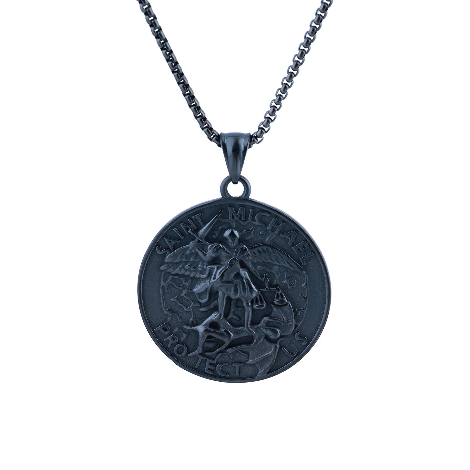 จี้เดี่ยวสีดำ