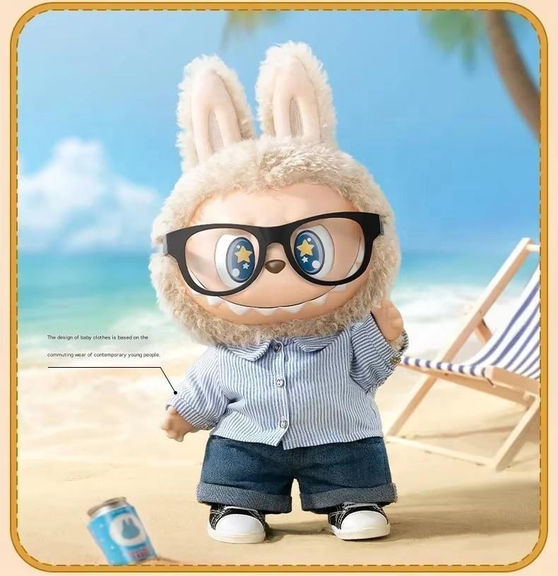 Popmart Summer Wild LABUBU PVC Plush - Blind Box Toy