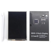 Noir 3.5 pouces Raspberry Pi 5 écran tactile résistif fabriqué en chine neutre 50 cadres 480x320 3.5 "TFT SPI LED rétro-éclairage Pi5