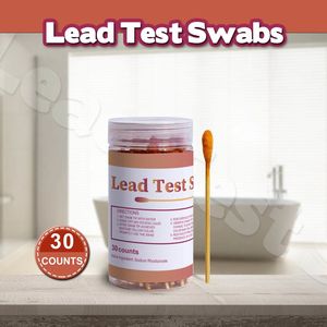 Kit de prueba Rapid de plomo (30 hisopos) Resultados en 30 segundos cada hisopo <span class=keywords><strong>detecta</strong></span> el plomo en superficies pintadas de la casa - Product Image 2