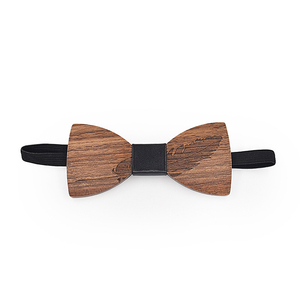 Nouvel ensemble de nœuds <span class=keywords><strong>papillon</strong></span> et boutons de manchette en <span class=keywords><strong>bois</strong></span> <span class=keywords><strong>sculpté</strong></span> pour homme, style décontracté, pour affaires - Product Image 2