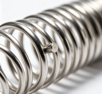 Ressort de compression en acier inoxydable, taille personnalisée, spirale cylindrique, 304 316, industriel, automobile, mécanique