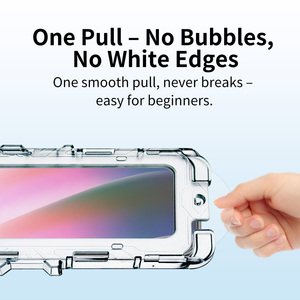 ฟิล์มกันรอยหน้าจอแบบพรีเมียม 9H สำหรับ iPhone 18 Pro Max พร้อมโลโก้ OEM แบบกำหนดเอง กระจกนิรภัย HD พร้อมอุปกรณ์จัดตำแหน่งอัตโนมัติ ติดตั้งง่าย - Product Image 2