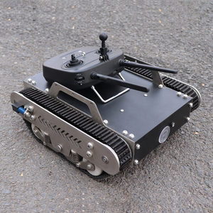 9 km/h TINS-3 Kleine billige selbst fahrende All-Terrain-Fahrzeuge Gummi ketten roboter Chassis - Product Image 4