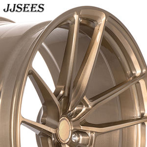 Rines JJSEES Personalizados de Aleación Forjada en Oro 5x114.3 5x127 5x112 Monobloque 17 <span class=keywords><strong>18</strong></span> 19 20 22 Pulgadas para <span class=keywords><strong>Mercedes</strong></span> C63 <span class=keywords><strong>AMG</strong></span> R8 RS3 RS4 - Product Image 6