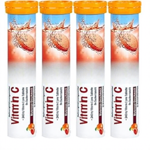VitaSpring <span class=keywords><strong>Compresse</strong></span> <span class=keywords><strong>Effervescenti</strong></span> di Vitamina C e Zinco 1000mg per Adulti, Supporto Immunitario e Sbiancamento della Pelle - Product Image 6
