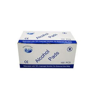 <span class=keywords><strong>Lingettes</strong></span> stériles à 70 % d'alcool isopropylique, tampons désinfectants médicaux antiseptiques 3x6 cm pour le nettoyage de la peau, certifiées CE ISO - Product Image 2