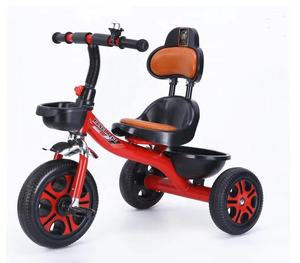 Triciclo XingAo Personalizado de Una Velocidad con Llanta de Acero y Plástico, <span class=keywords><strong>Ruedas</strong></span> de 10 Pulgadas, Canasta de Plástico, <span class=keywords><strong>Bicicleta</strong></span> de Juguete <span class=keywords><strong>para</strong></span> Niños, Cochecito <span class=keywords><strong>para</strong></span> Niños de 1 a 6 Años - Product Image 2