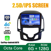 Pour HYUNDAI I30 2009-2011 AT 9 pouces Headunit Device Double 2 Din Octa-Core Quad Car Stereo GPS Navigation android autoradio