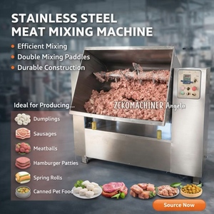 Macchina Miscelatrice per Carne ad Alta Efficienza per Produzione di Salsicce, Tritato e Carne Macinata - Product Image 1