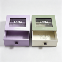 Scatola Regalo in Carta Kraft Riciclata con Finestra, Confezione Rigida con Cassetto, Prezzo Diretto di Fabbrica