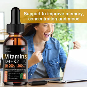 Suppléments liquides de vitamine D pour peau de femme pour adultes enfants gouttes de vitamine D3 K2 organique <span class=keywords><strong>huile</strong></span> MCT <span class=keywords><strong>Omega</strong></span> <span class=keywords><strong>3</strong></span> supplément de santé Oem - Product Image 3