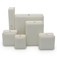 FADELI PACKING, boîte de présentation de bijoux de mariage personnalisée de luxe certifiée FSC, logo personnalisé, expédition directe d'usine
