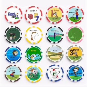 Marcador de Pelota de Golf de Plástico ABS con Impresión de Logotipo Personalizado - Product Image 3