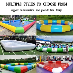 Piscina inflable vendedora caliente para el juego del agua del verano para los patios de los niños Instalaciones inflables - Product Image 6