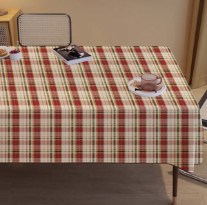 Custom PEVA Vinyl <strong>Tablecloth</strong> with Flannel Backing - Product Image 1