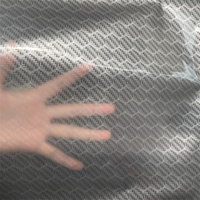 Papier et film de transfert d'eau à motif en fibre de carbone satiné noir - Impression hydrographique par hydro-immersion PVA