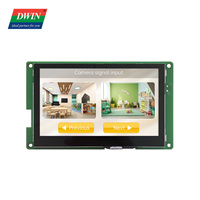 DWIN Modul Layar LCD TFT TN 4.3 Inci 480*272 HMI FSK Bus Kamera Layar Sentuh Kapasitif 262K Warna Antarmuka TTL RS232 UART