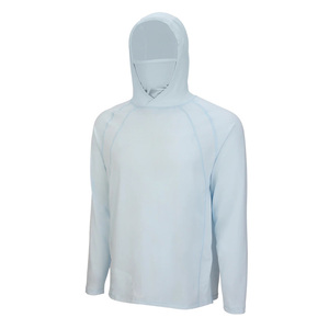 Sudadera con Capucha de Pesca para Hombre, Personalizada con Logotipo OEM, Manga Larga, Secado Rápido, Impermeable, Transpirable, UPF 50 - Product Image 5