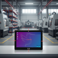 Nuevo Monitor Táctil Industrial Capacitivo LED Todo en Uno de 10.1/15.6 Pulgadas ODM/OEM con Lector NFC, Linux/Android, Metal, DC