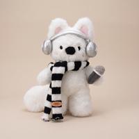 Peluche personnalisée en forme de boulette, jouet en peluche alimentaire super doux, brodé, rembourré en coton PP pour enfants