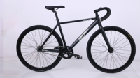 Vélo de course urbain à cadre en acier 700C, vélo fixie à double frein, vélo de route à guidon basculant, fixie à vitesse unique, vélo de course sur route