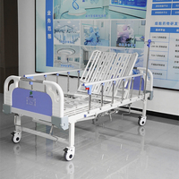 Multi-Function Manual Nursing Hospital Bed With Stryker Frame and Bed Pan Homecare Medical Bed Made From Durable Metal