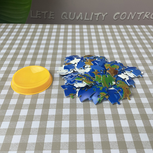 Puzzle 3D sphérique de la Terre en plastique ABS de 11 cm, 60 pièces, <span class=keywords><strong>pour</strong></span> enfants, <span class=keywords><strong>jouet</strong></span> éducatif, acceptant l'impression UV OEM - Product Image 4