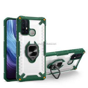Funda de teléfono con soporte de anillo para Redmi 9T M3 Redmi9, carcasa resistente a prueba de golpes, 2021 - Product Image 5