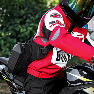 HESHI donna/borsa da uomo polifunzionale da ciclismo borsa luminosa sportiva da esterno da vita impermeabile alla moda borsa da sella da moto - Product Image 5