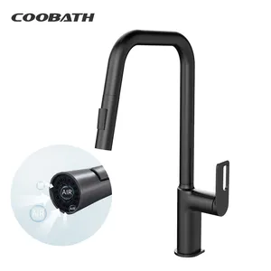 Manufacturer Wholesale 304 Stainless Steel Brass Copper Filter Kitchen Faucet Hot And Cold Mixer Taps